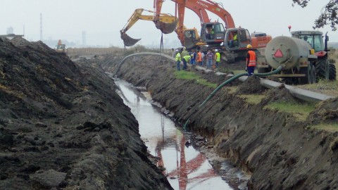 Construo de Gasoduto